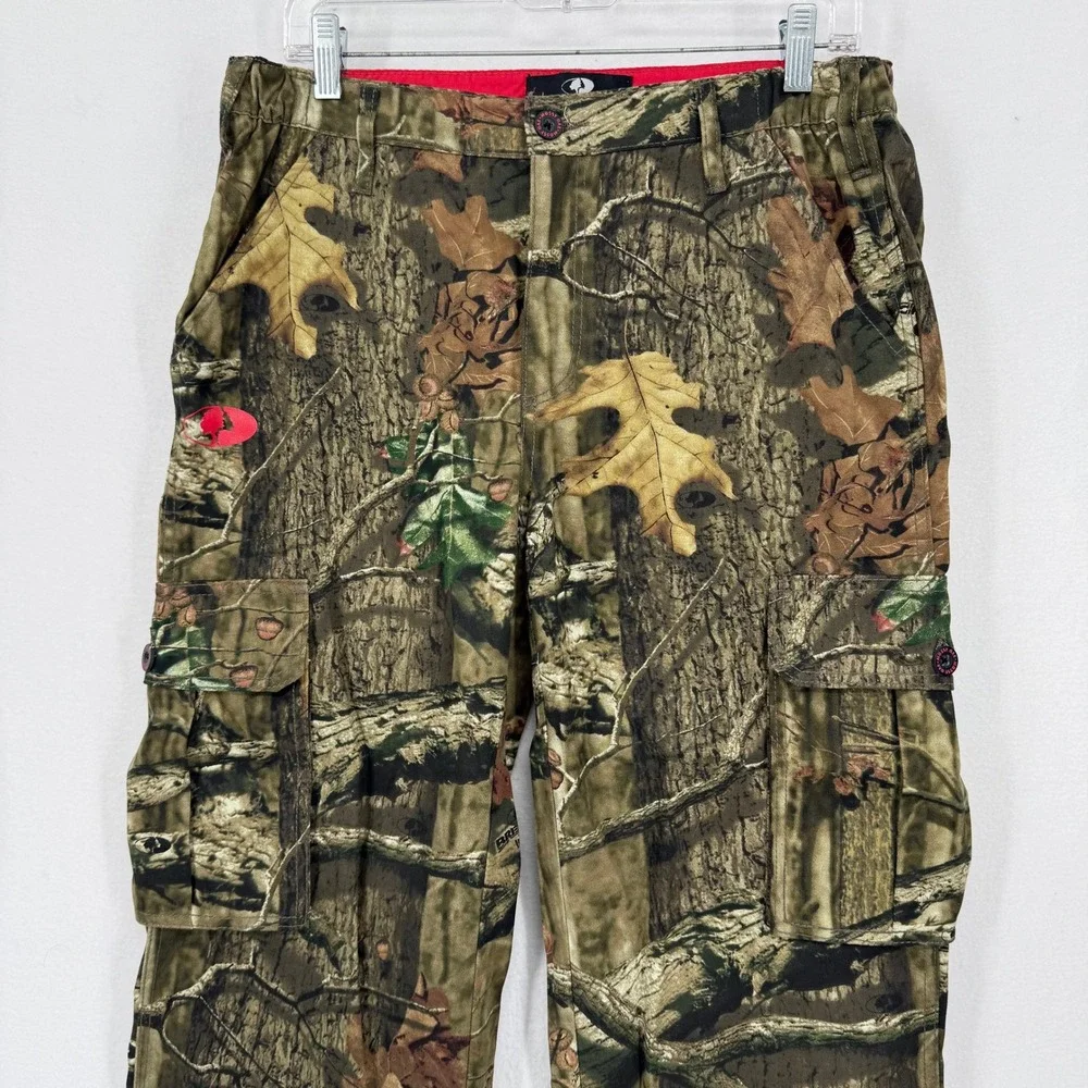Mossy Oak Break-Up Infinity Camo Cargo Pants Mens‎ Medium Green Brown